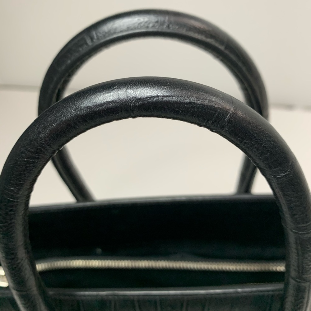 Saint Laurent Small Croc Embossed Sac de Jour - Picture 10 of 14